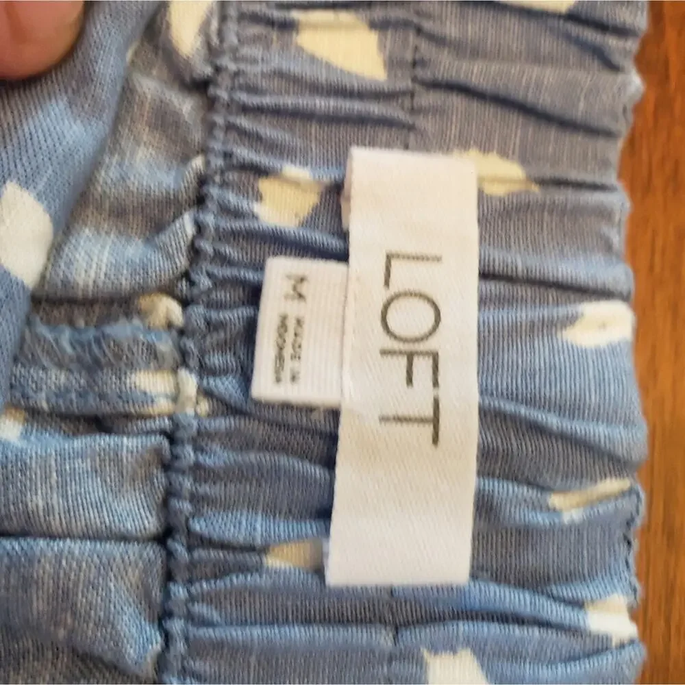Loft M blue and‎ white